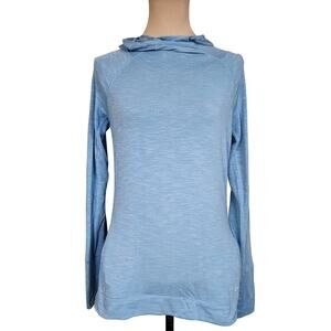 Gap Small Light Blue Hoodie Sweatshirt Long Sleeve Top
